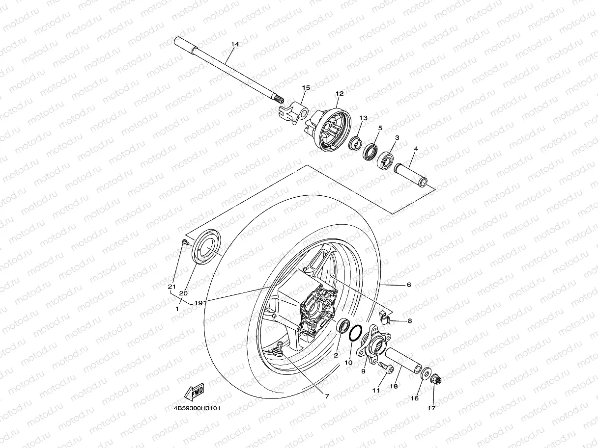 REAR WHEEL