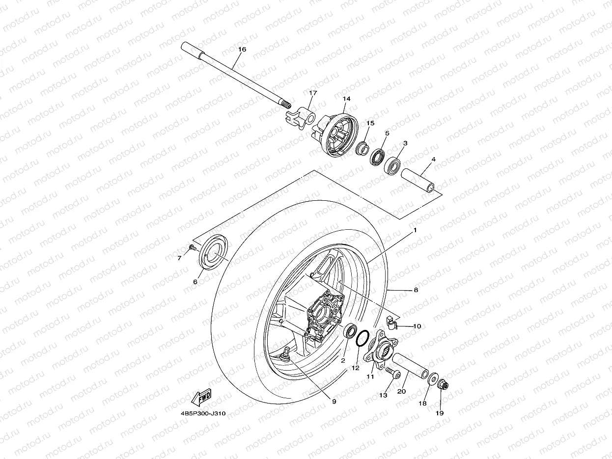 REAR WHEEL