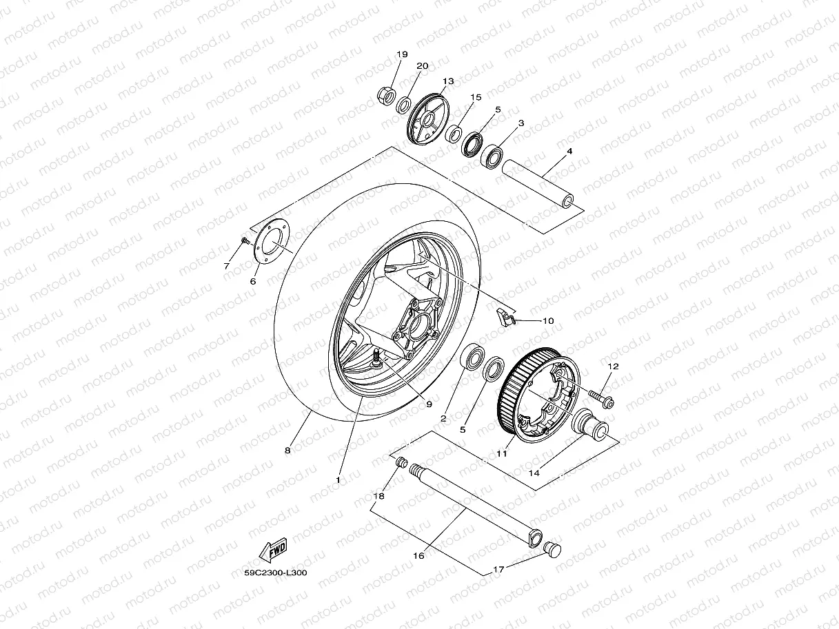 REAR WHEEL