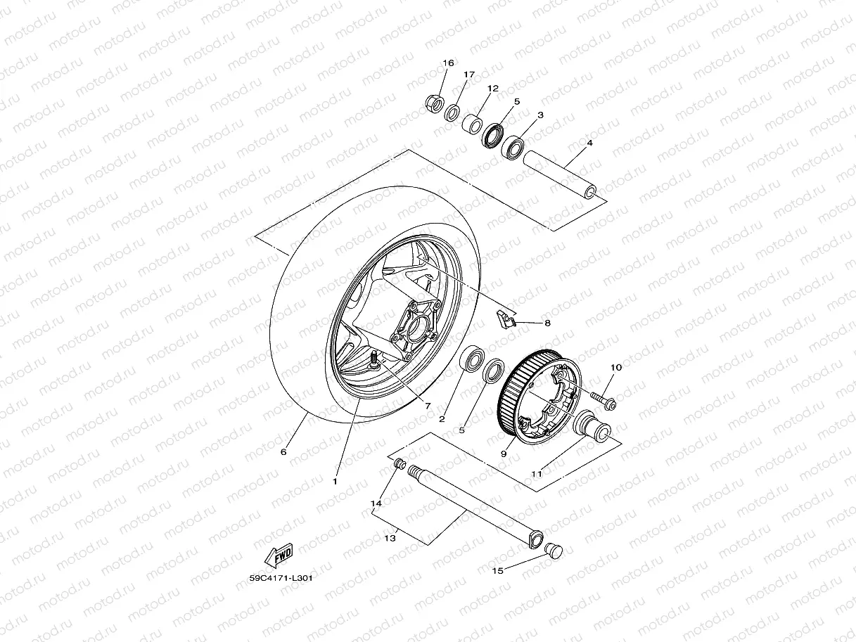 REAR WHEEL