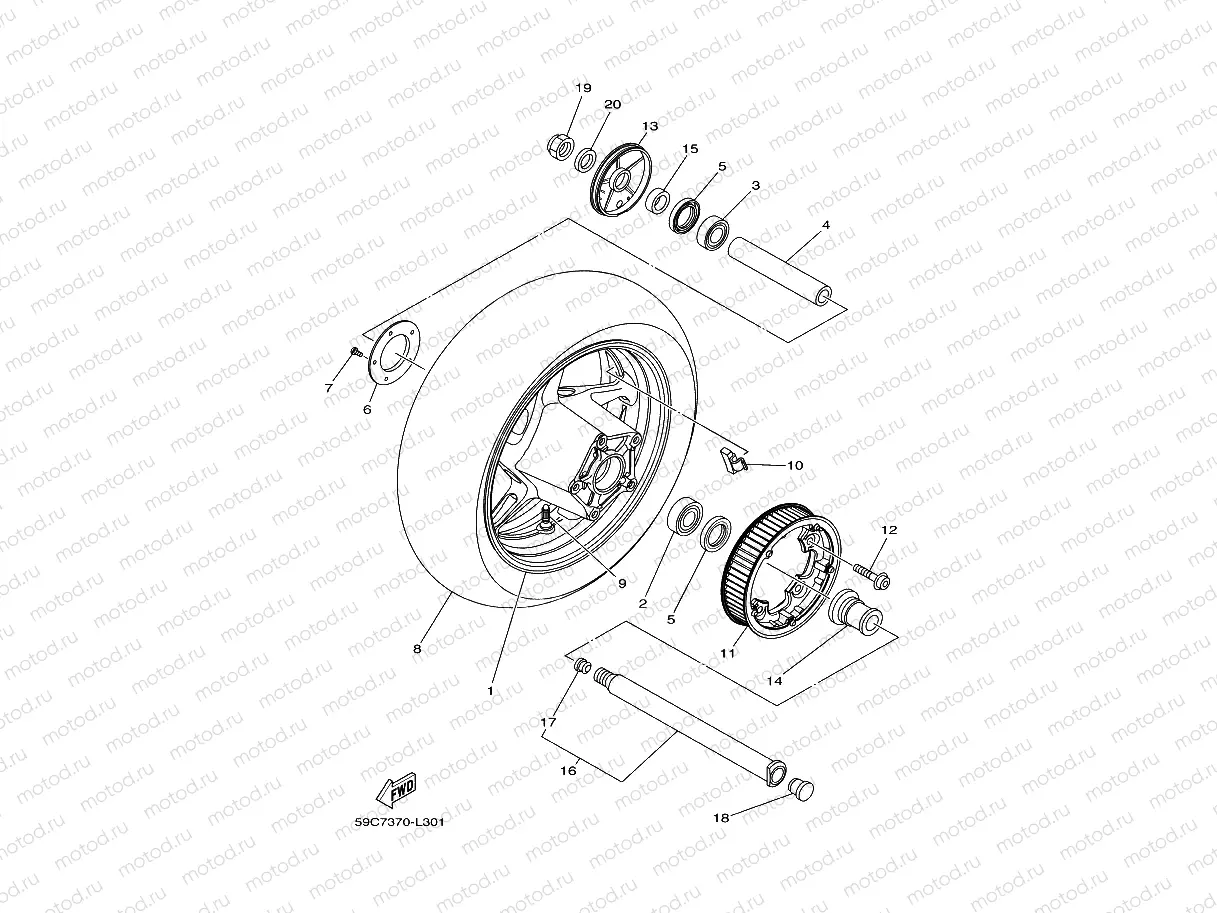 REAR WHEEL