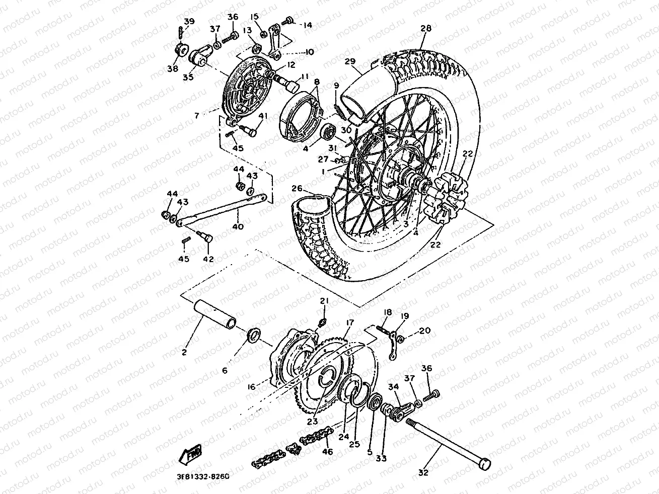REAR WHEEL