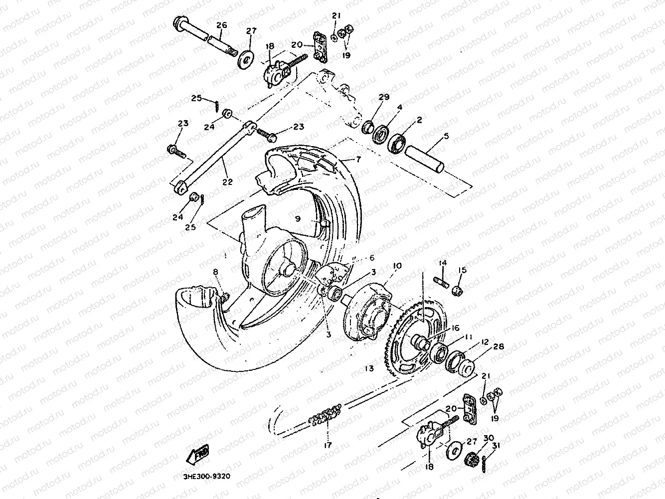 REAR WHEEL