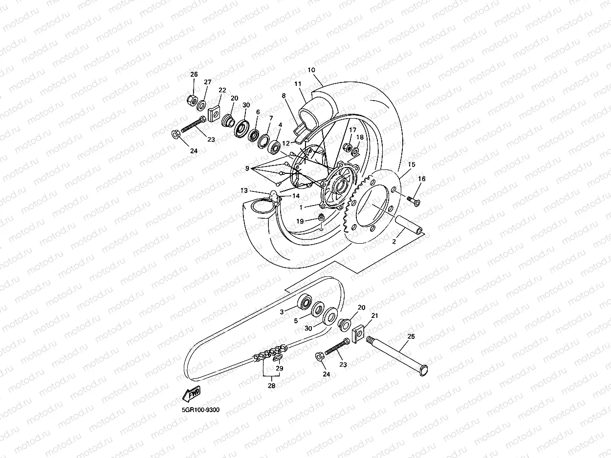 REAR WHEEL