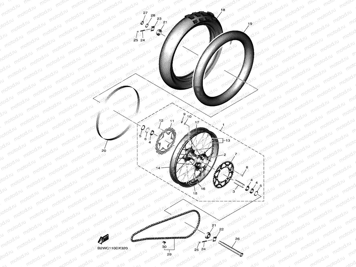 REAR WHEEL