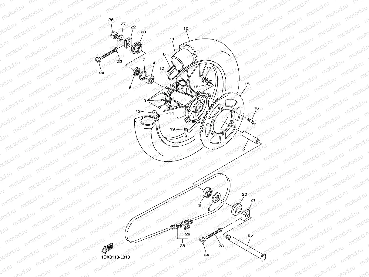 REAR WHEEL
