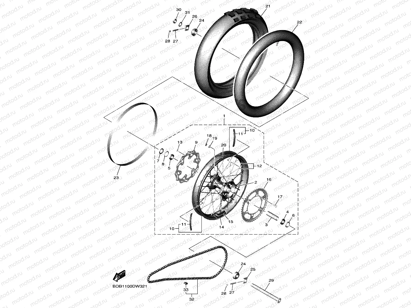 REAR WHEEL