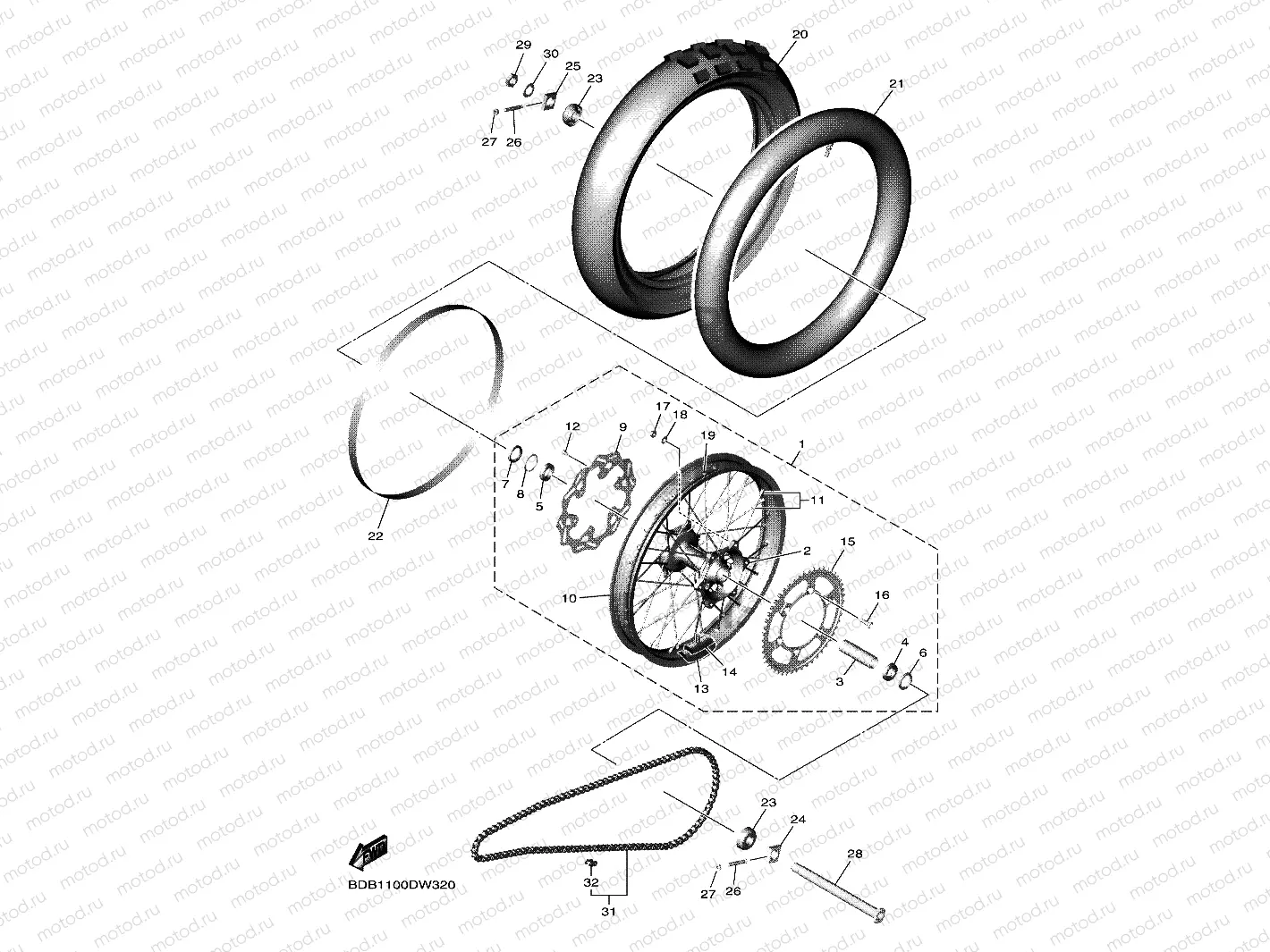 REAR WHEEL