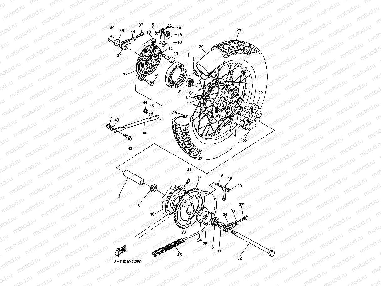 REAR WHEEL