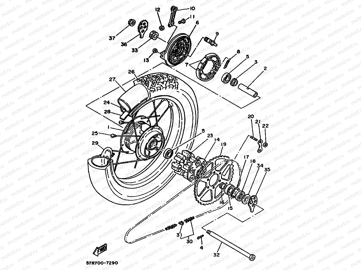 REAR WHEEL
