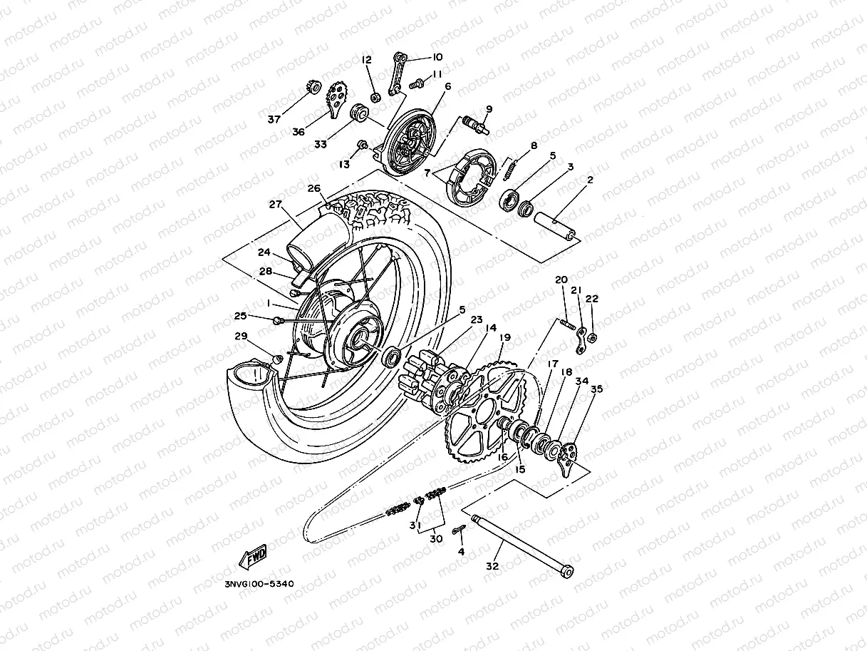 REAR WHEEL