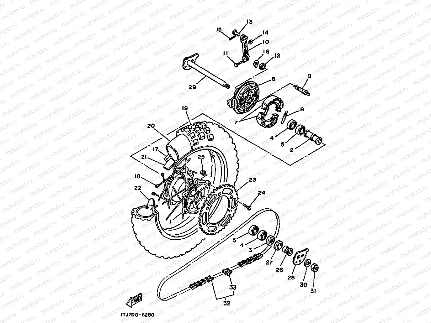 REAR WHEEL
