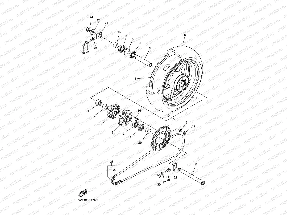 REAR WHEEL