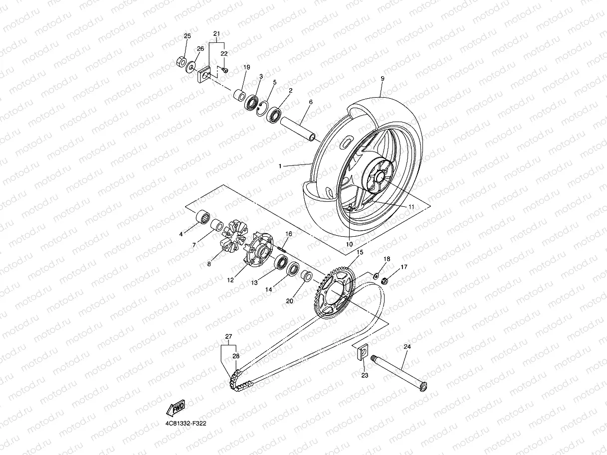 REAR WHEEL