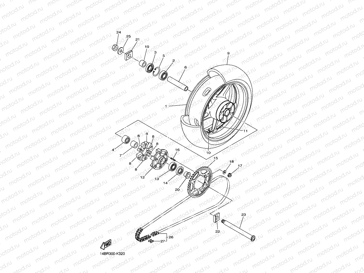 REAR WHEEL