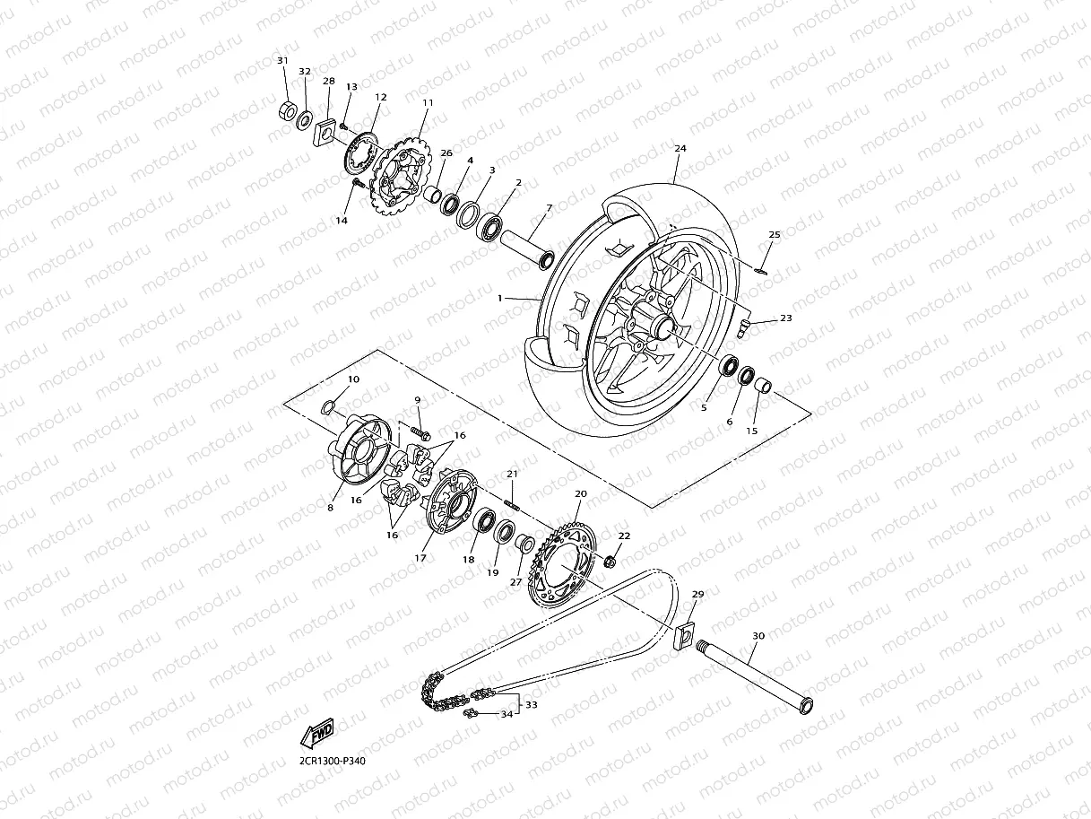 REAR WHEEL