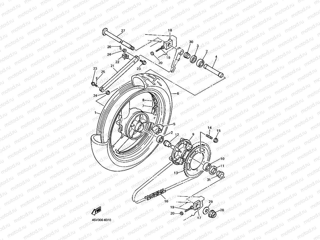 REAR WHEEL