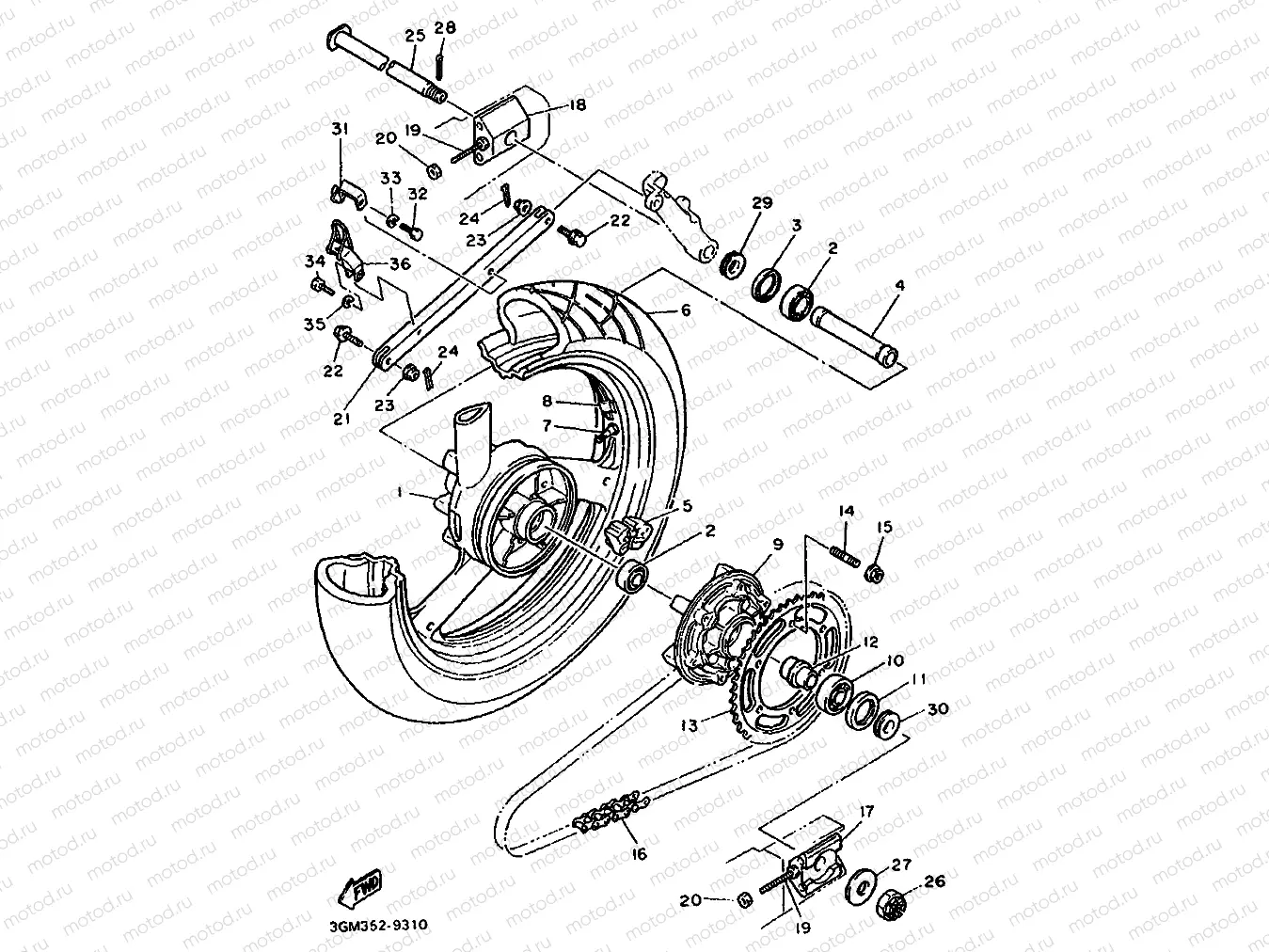 REAR WHEEL