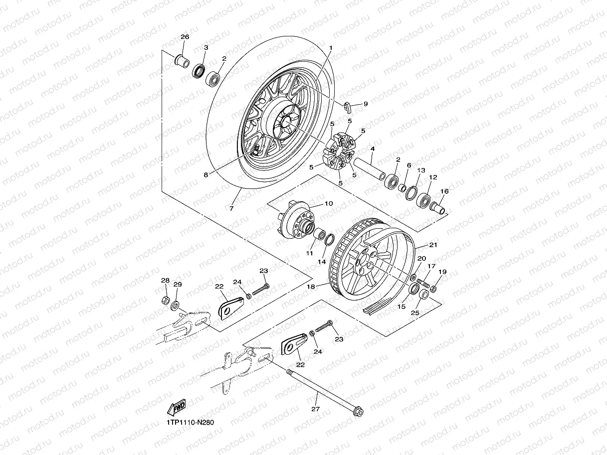 REAR WHEEL