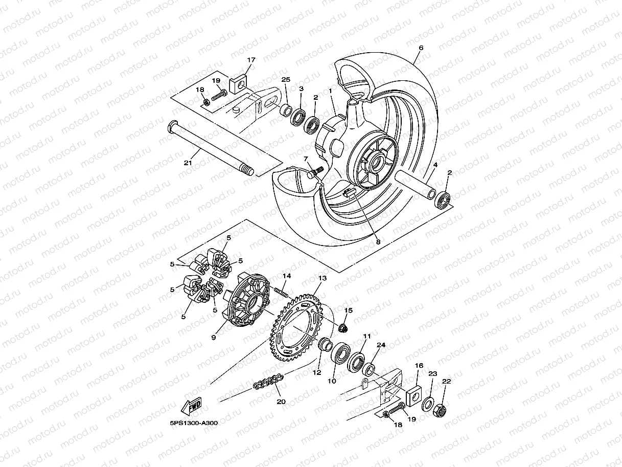 REAR WHEEL
