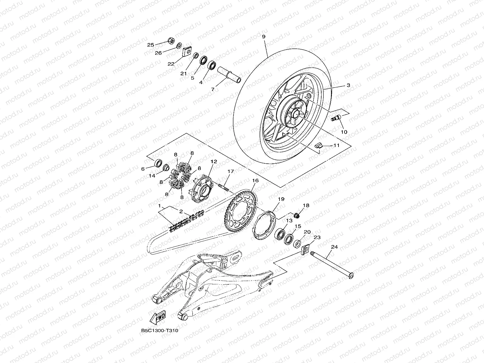 REAR WHEEL