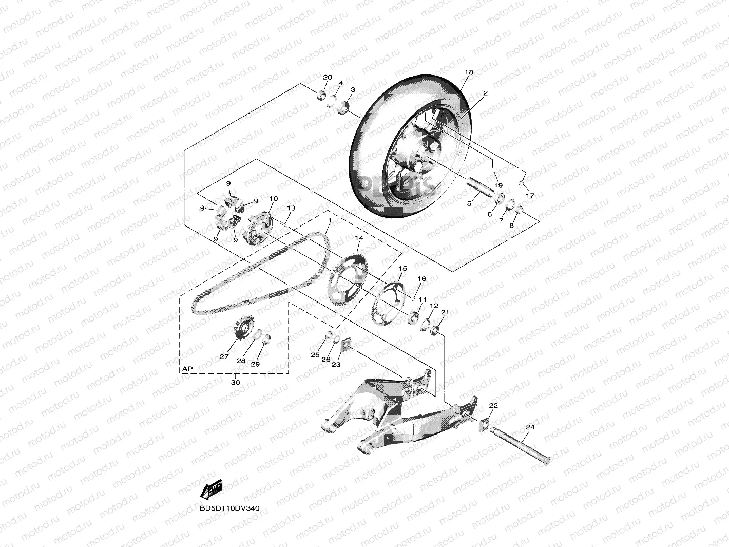 REAR WHEEL