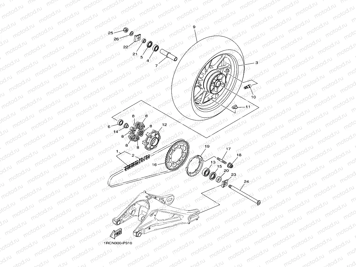 REAR WHEEL