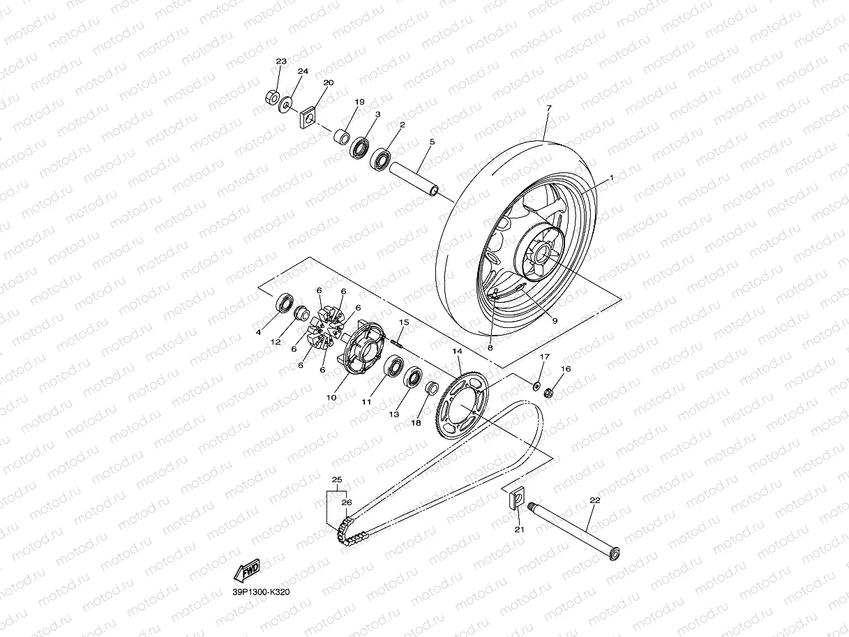 REAR WHEEL