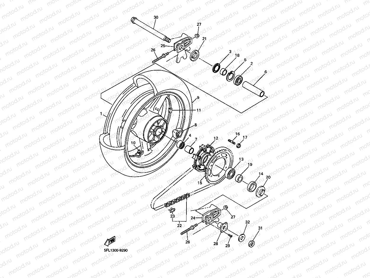 REAR WHEEL