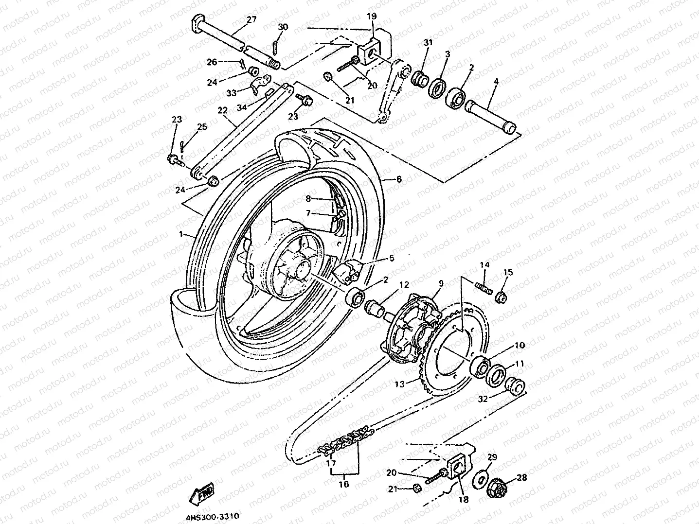 REAR WHEEL
