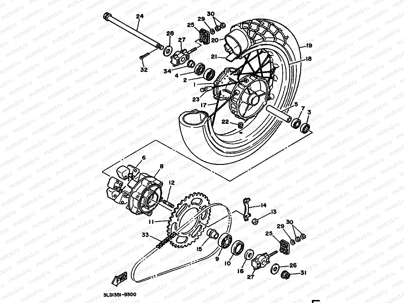 REAR WHEEL