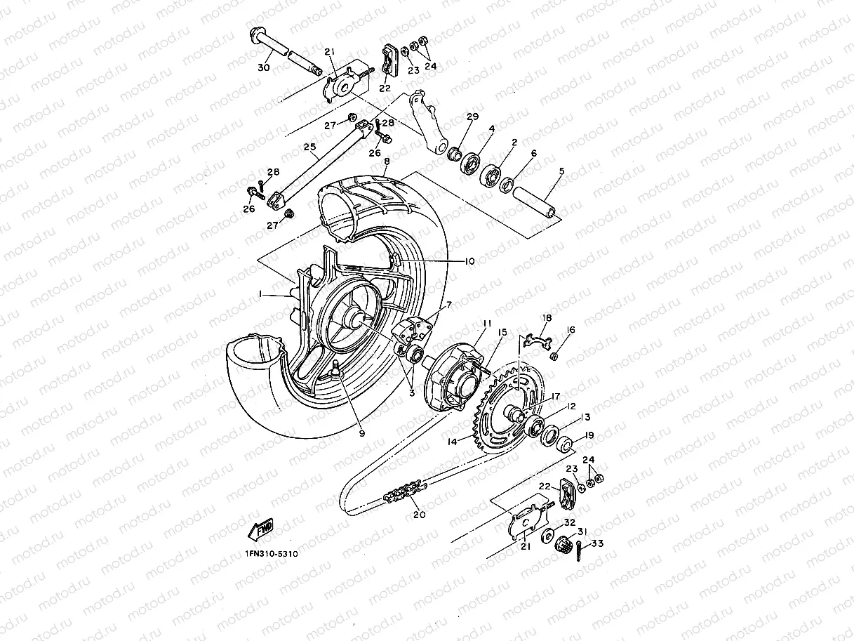 REAR WHEEL