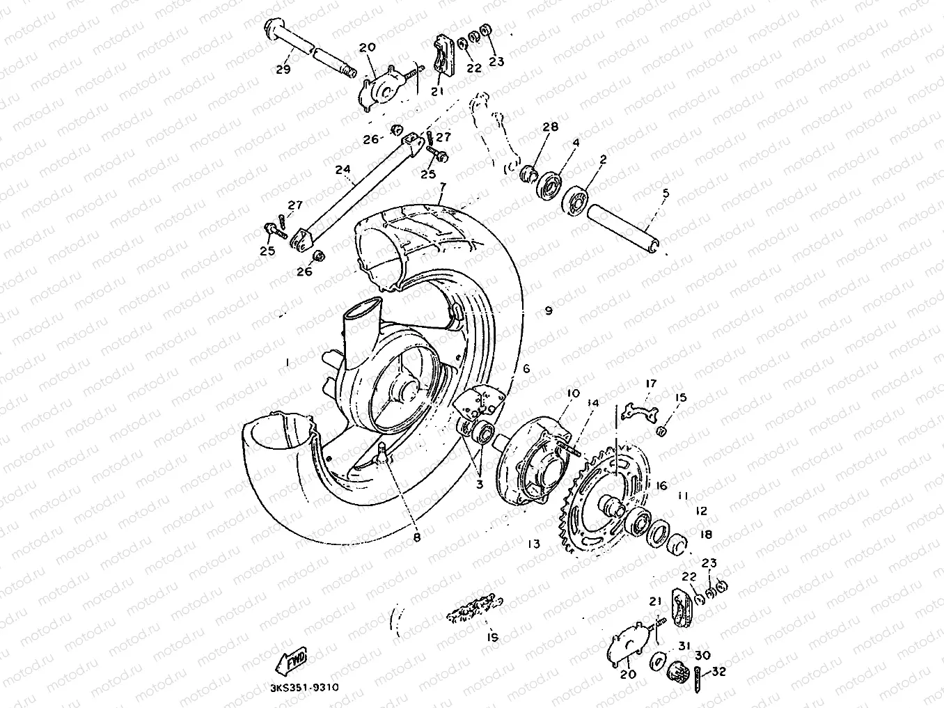 REAR WHEEL