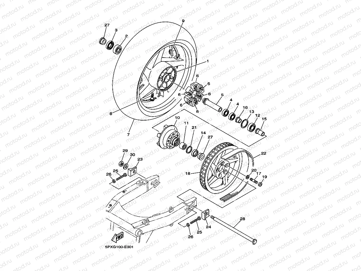 REAR WHEEL