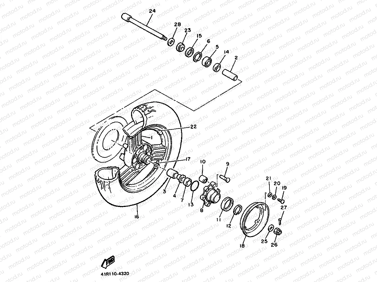REAR WHEEL