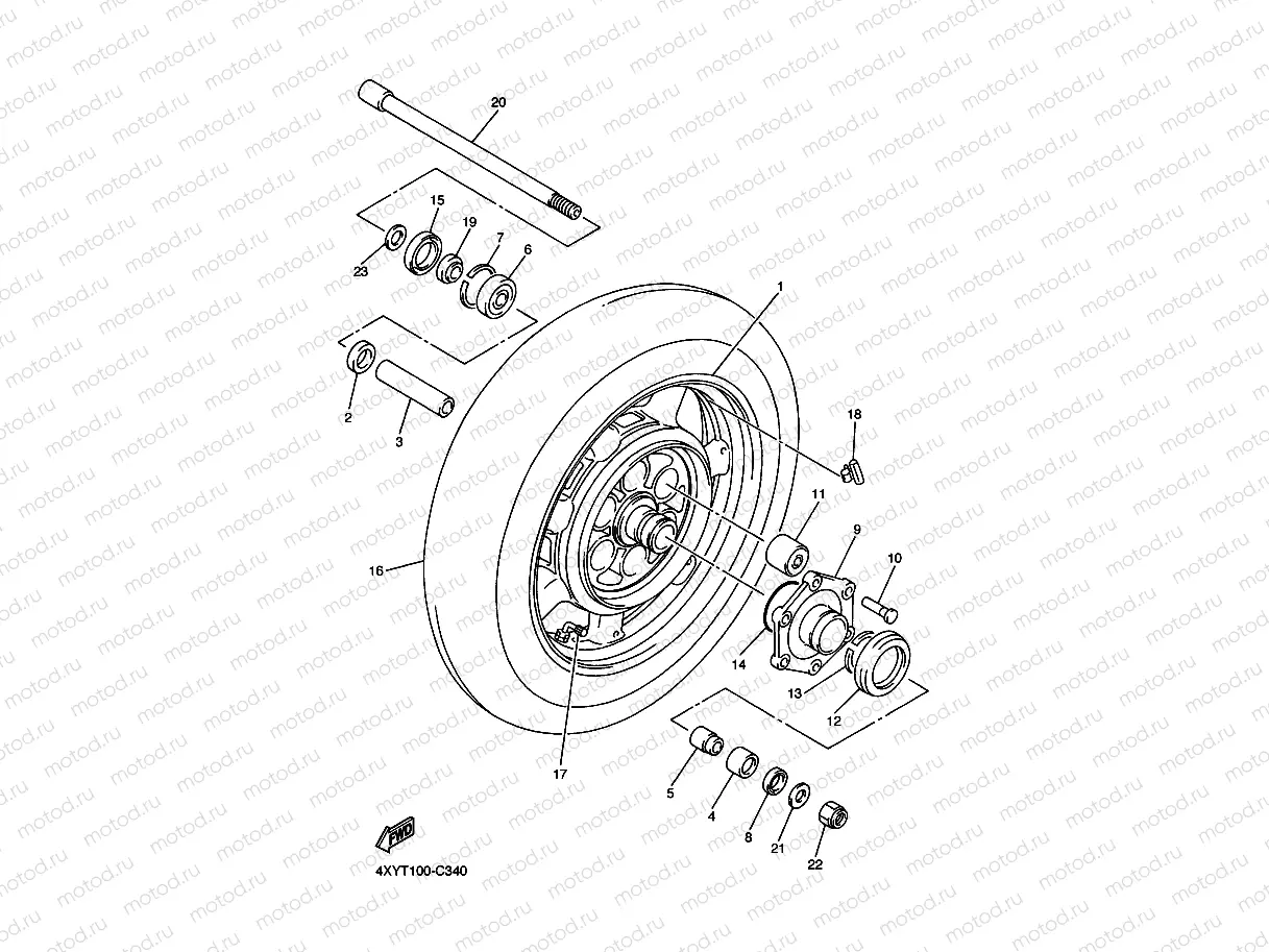 REAR WHEEL