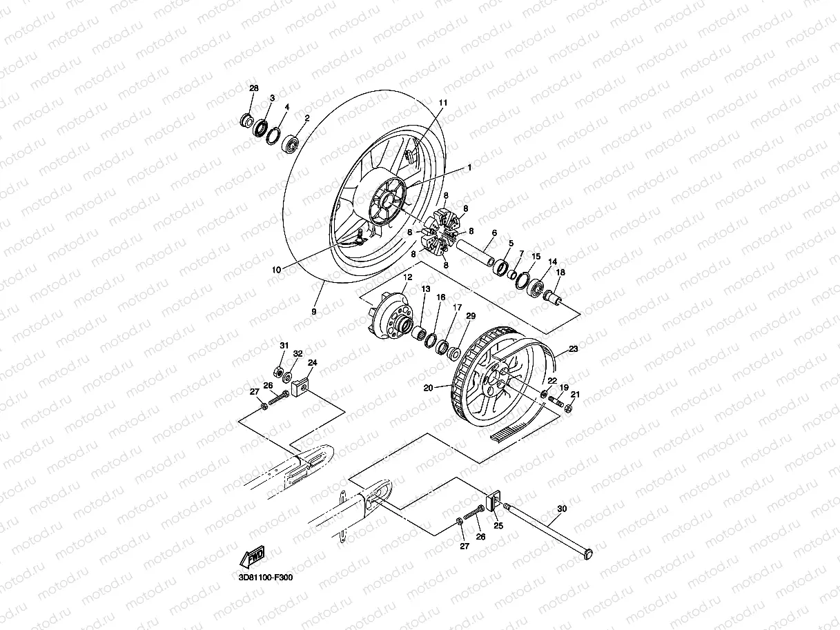REAR WHEEL