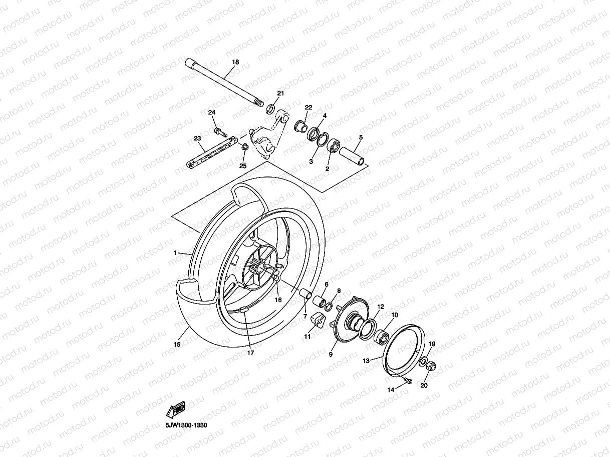 REAR WHEEL