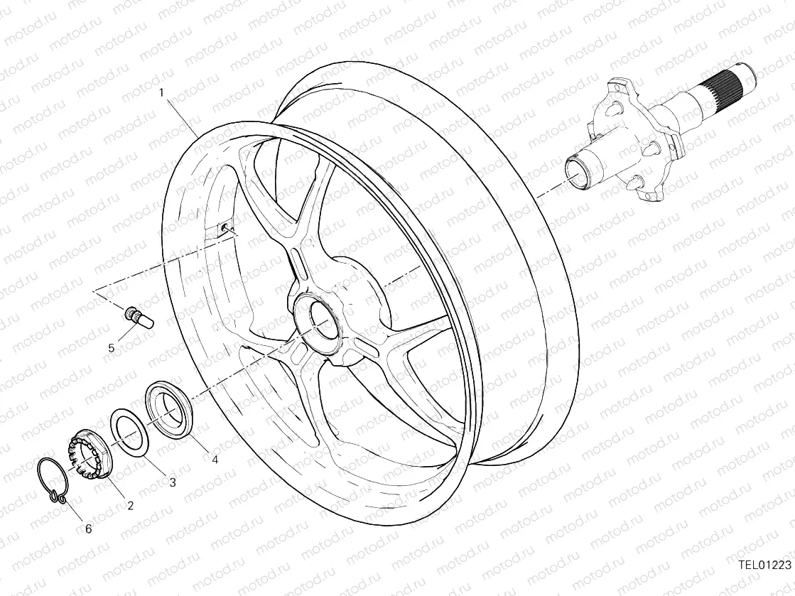 Rear Wheel