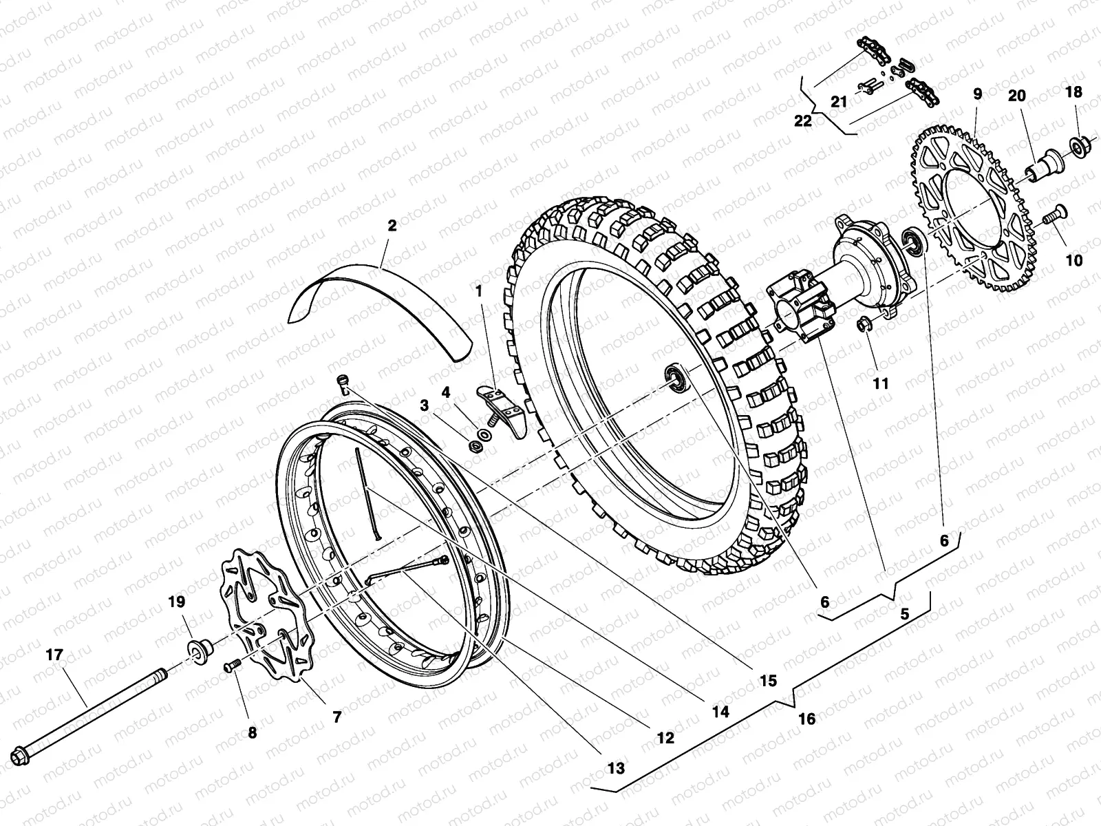 REAR WHEEL