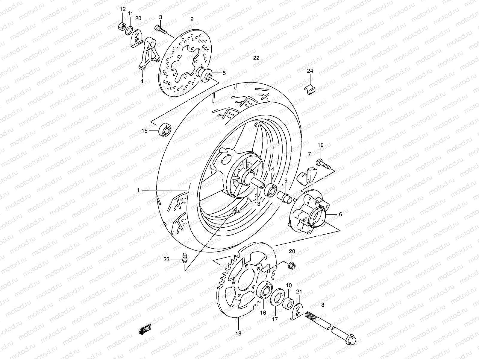 REAR WHEEL