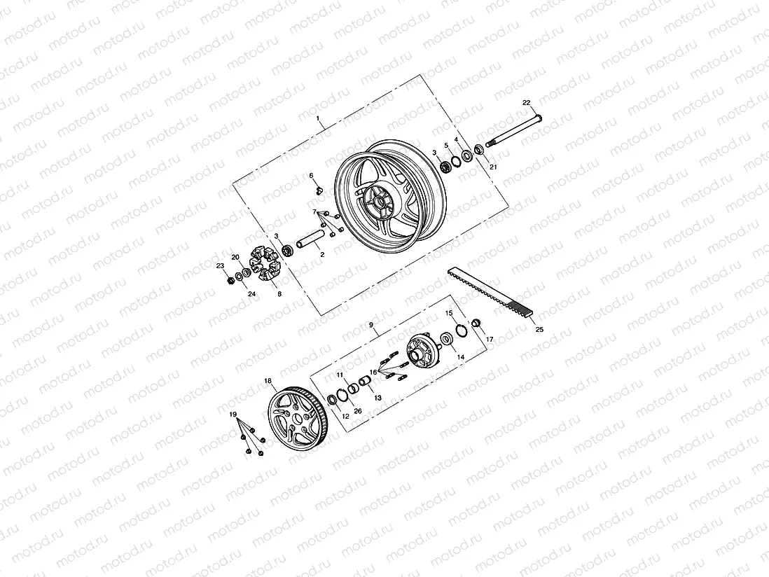 Rear Wheel