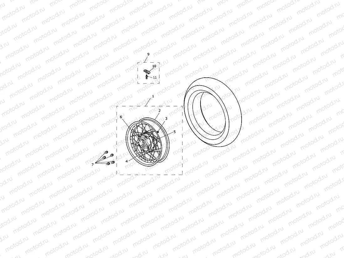 Rear Wheel