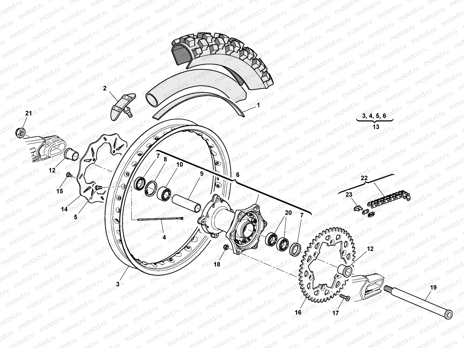 REAR WHEEL