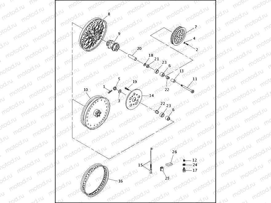 REAR WHEEL
