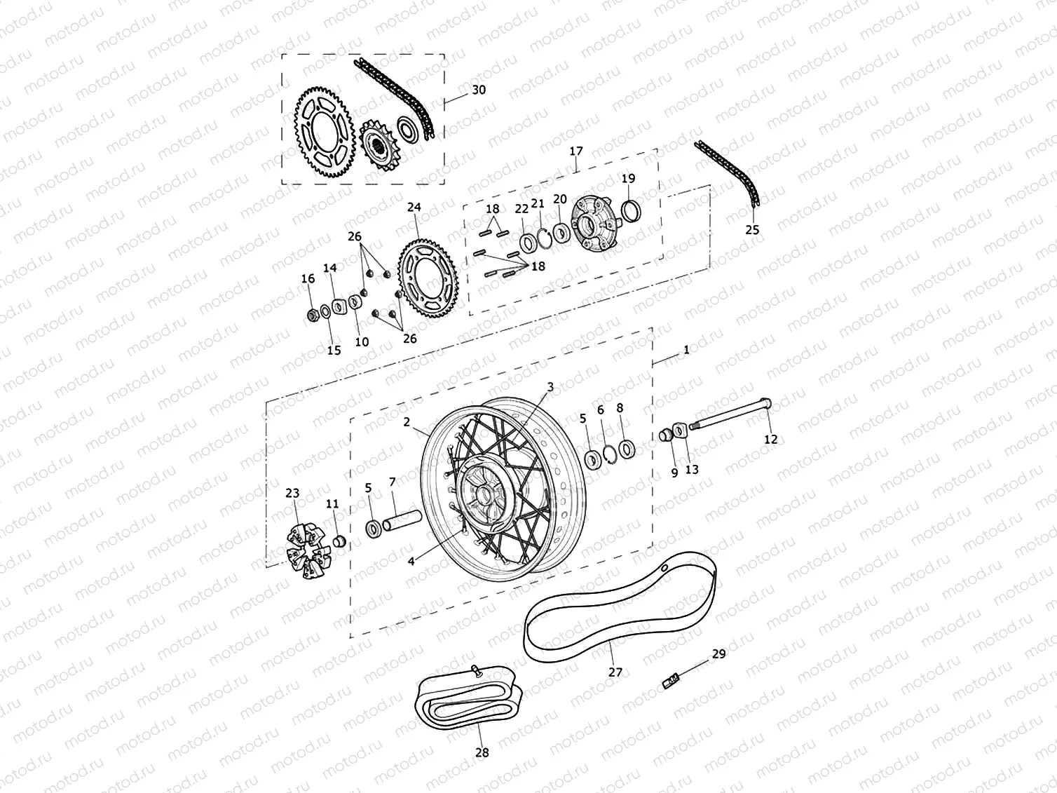 Rear Wheel