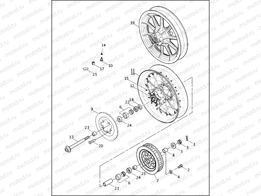 REAR WHEEL