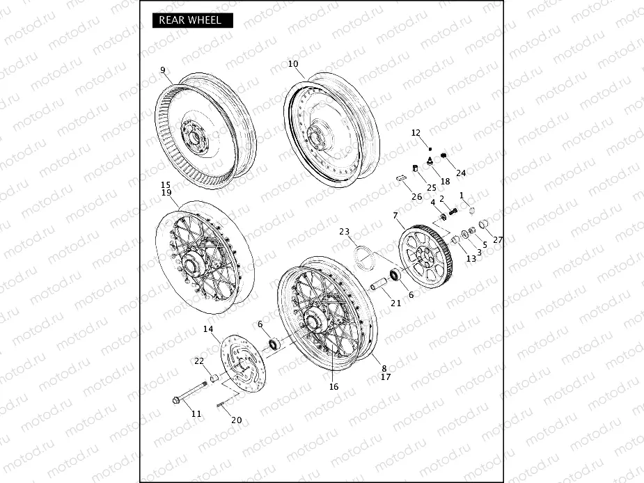 REAR WHEEL