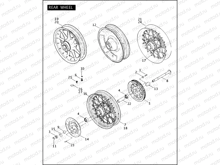 REAR WHEEL