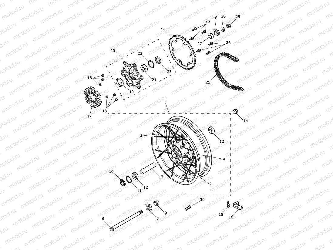 Rear Wheel